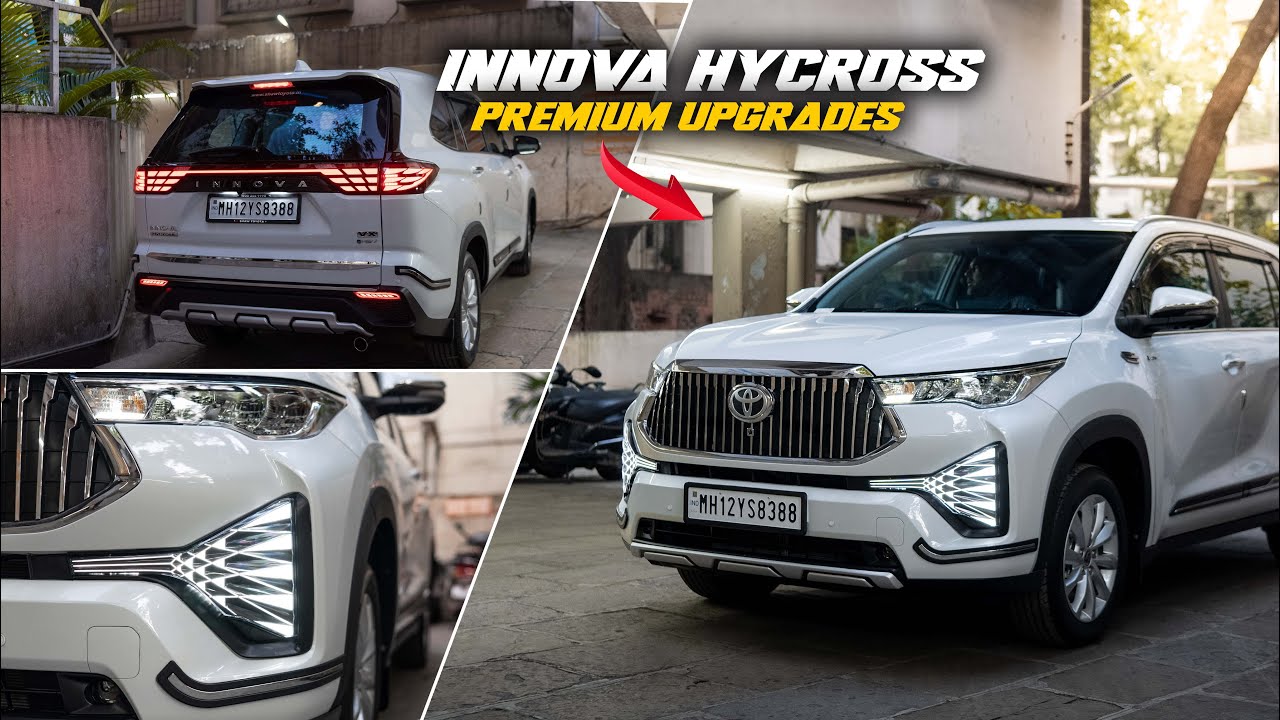 Toyota Innova Hycross Modified 2025 | Maybach Grill, Alphard Tail Lamps & Full Luxury Upgrade