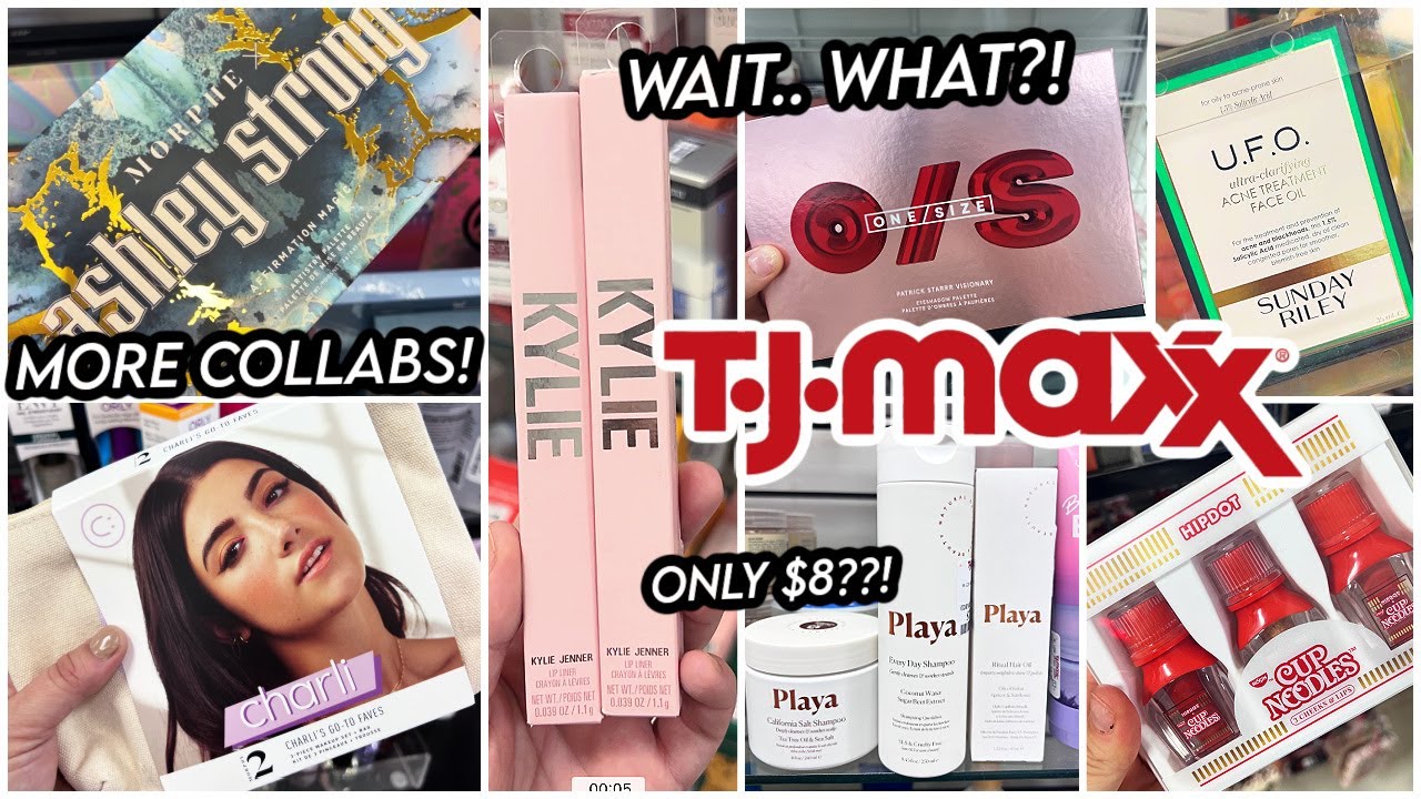 TJ MAXX BEAUTY & HYGIENE FINDS! SO MANY INFLUENCER COLLABS, ONE/SIZE, MORPHE 2, KYLIE COSMETICS!