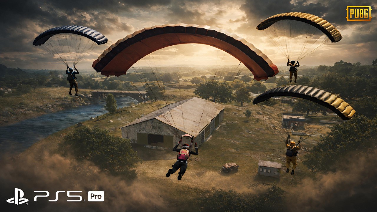 PUBG PS5&trade; Erangel Full Match &ndash; Stunning 4K 60FPS Gameplay