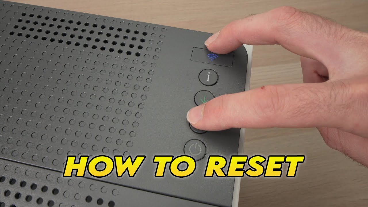 How to Reset & Restore your HP LaserJet M209dwe Printer