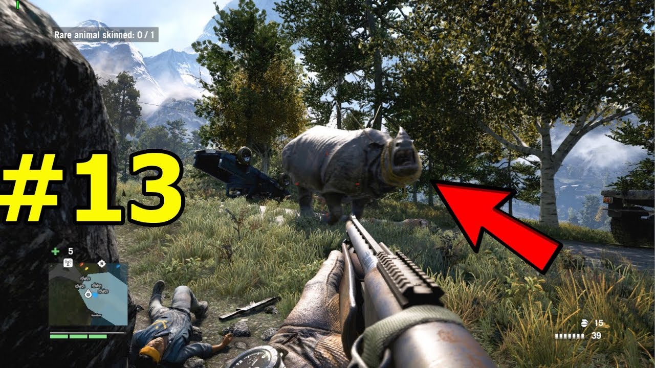 Đụng Độ Tê Giác Chúa Vô Cùng Hung Dữ Trong FAR CRY 4 - Tập 13