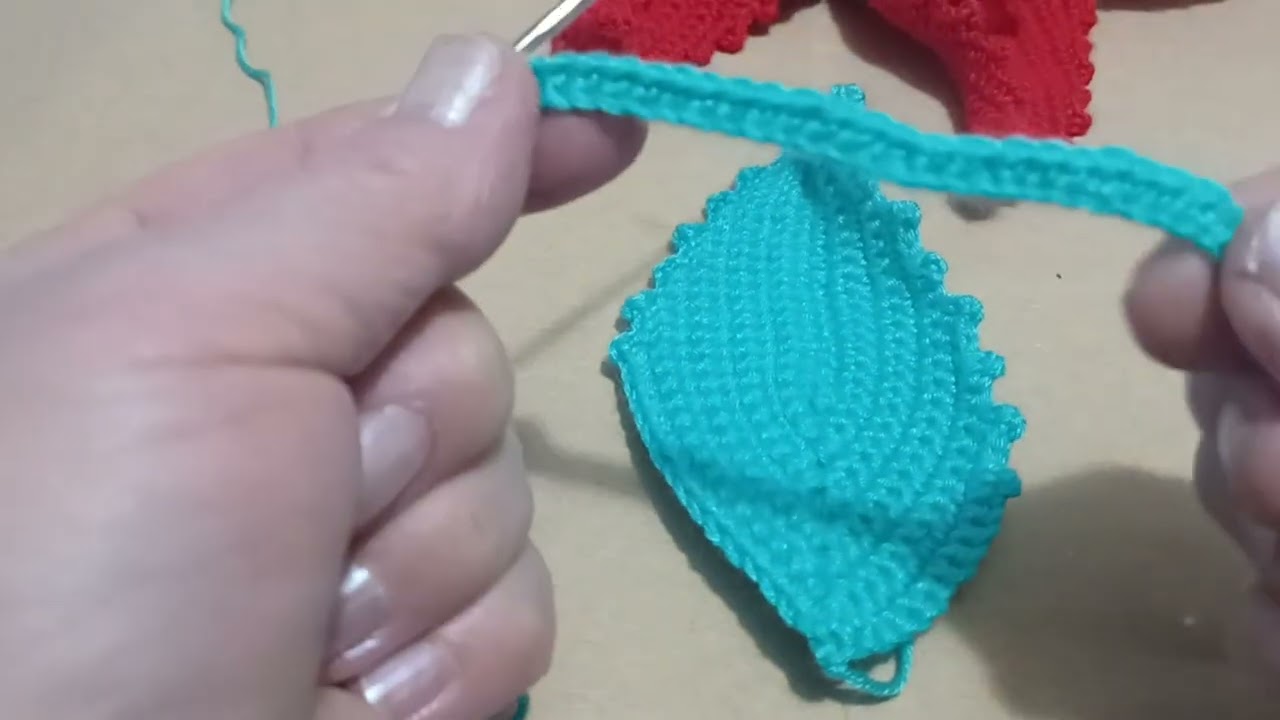 Tutorial,, Quarta parte ,  Stella di Natale  a uncinetto,, 