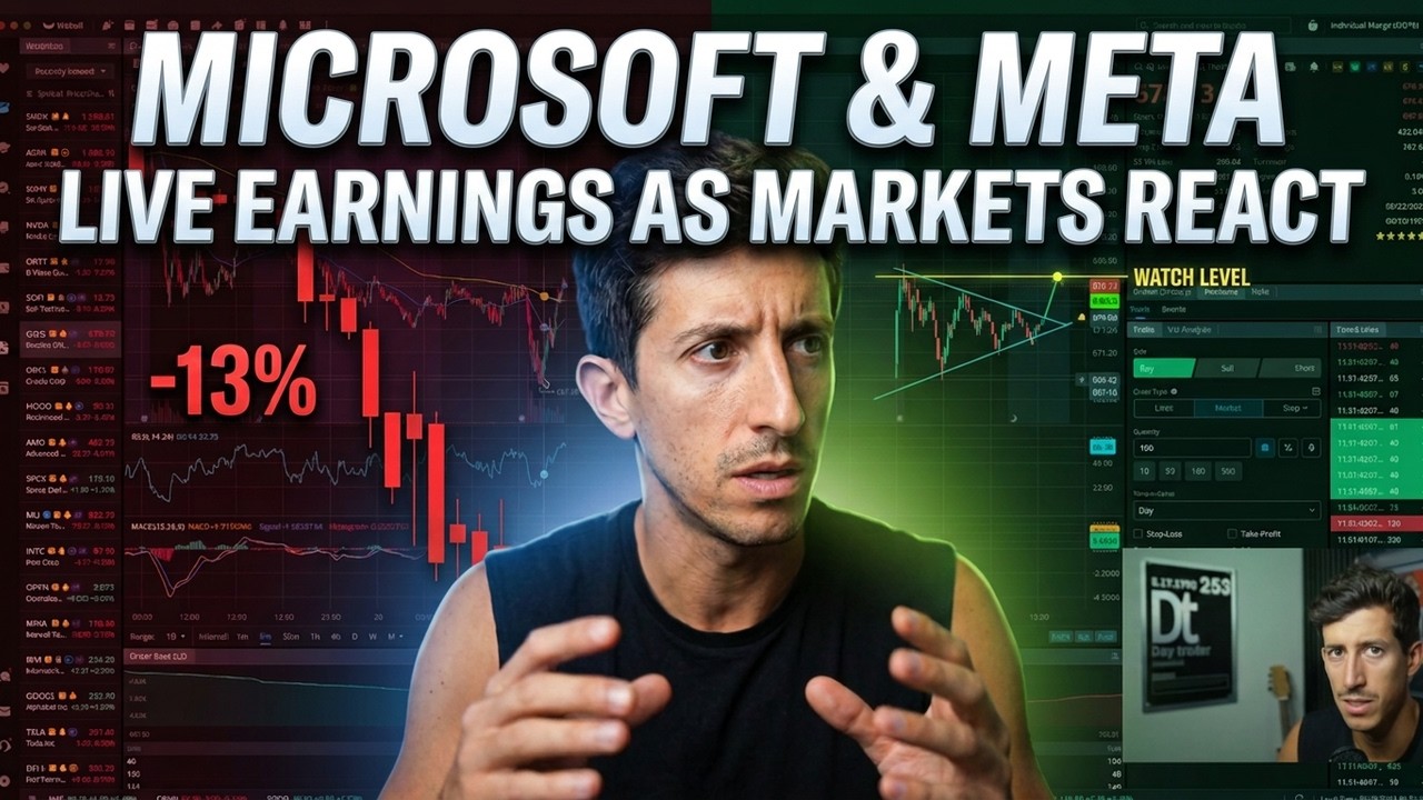 LIVE: MICROSOFT & META 2026 EARNINGS REPORT