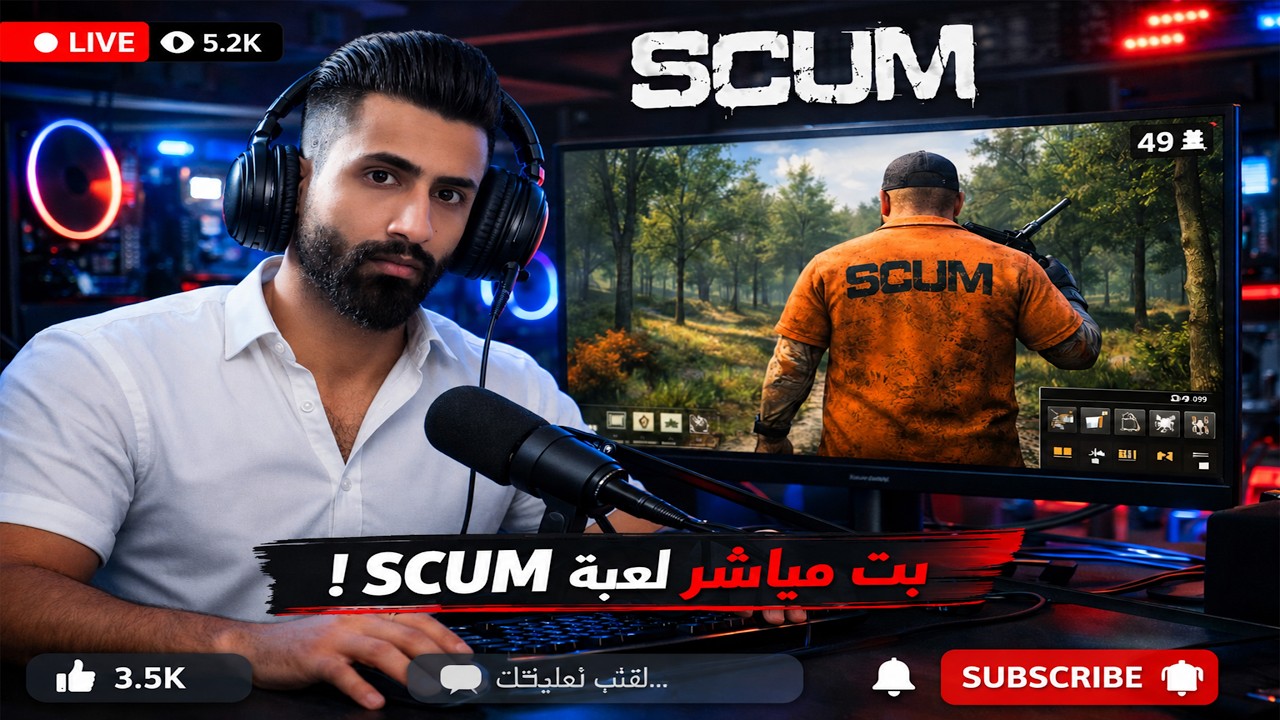 SCUM  LIVE