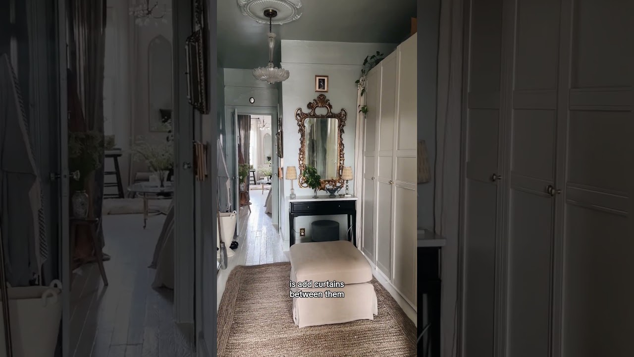 NYC Studio Apartment Tour #interiorinspiration #decorideas #smallspaces