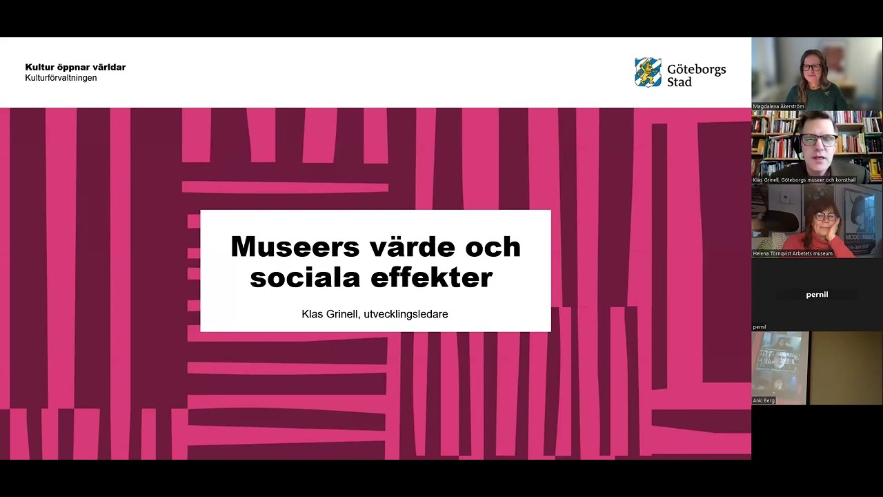 Museers värde och sociala effekter