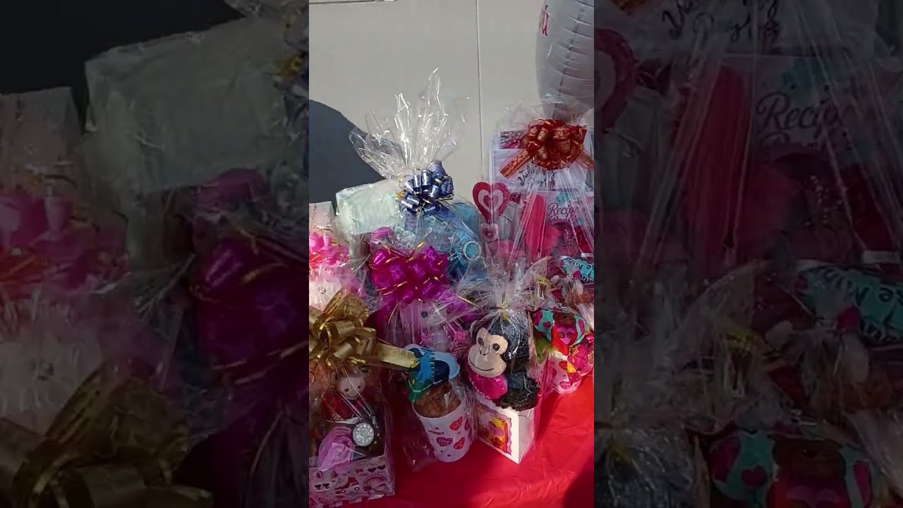 valentine gift basket #imoutside #vanlentinebaskets #basketmaker