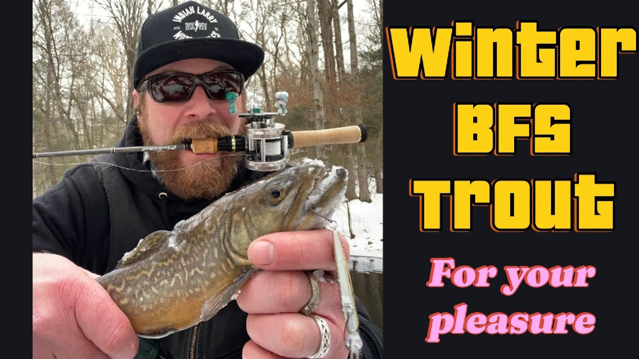 Winter BFS Trout Fishing with Jerkbaits #troutfishing #fishing #bfsfishing