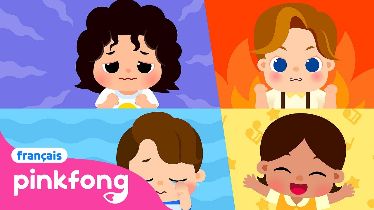 Mes Émotions | Chansons des Habitudes Saines | Pinkfong Baby Shark en français