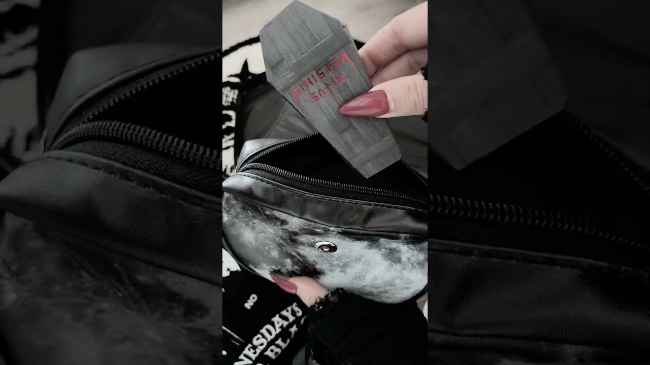 🌿 GOTH TRAVEL: Pack With Me || 2023