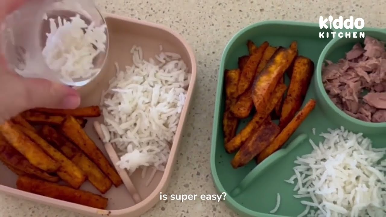 Reheating meals in the KiddoKook Pro is a breeze! 