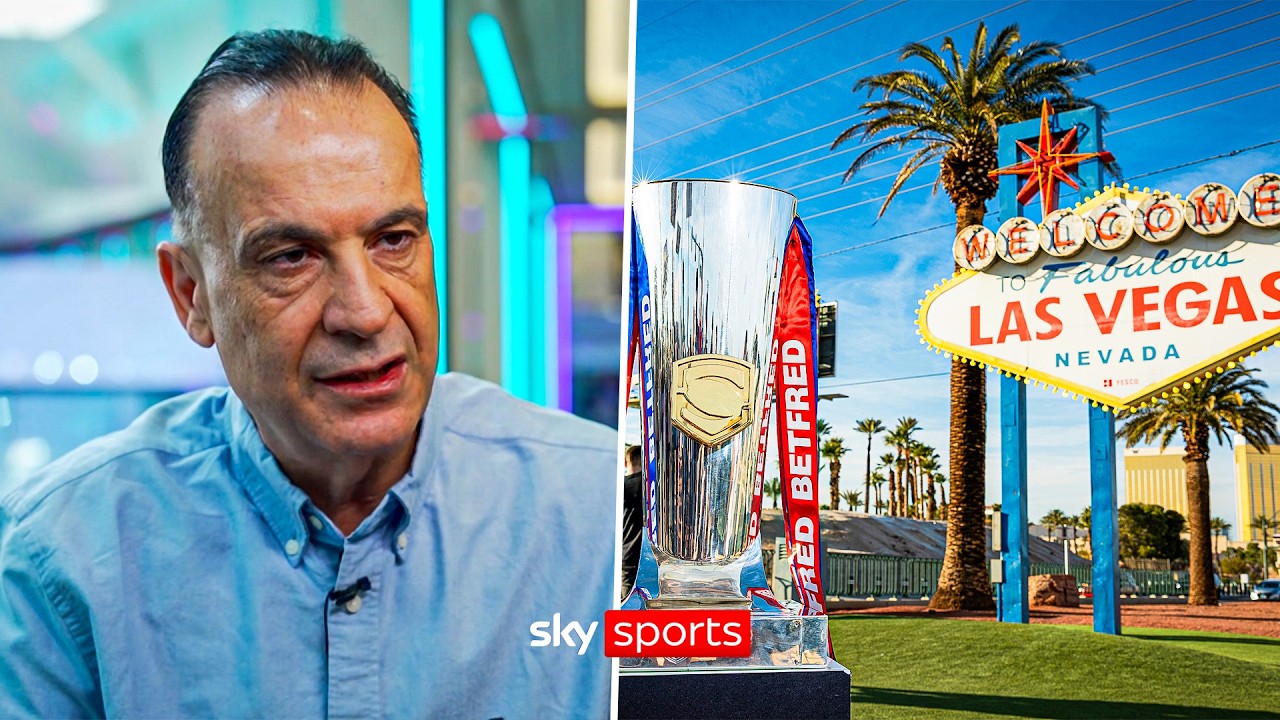 Peter V'landys discusses global development of Rugby League following Las Vegas return 🌎