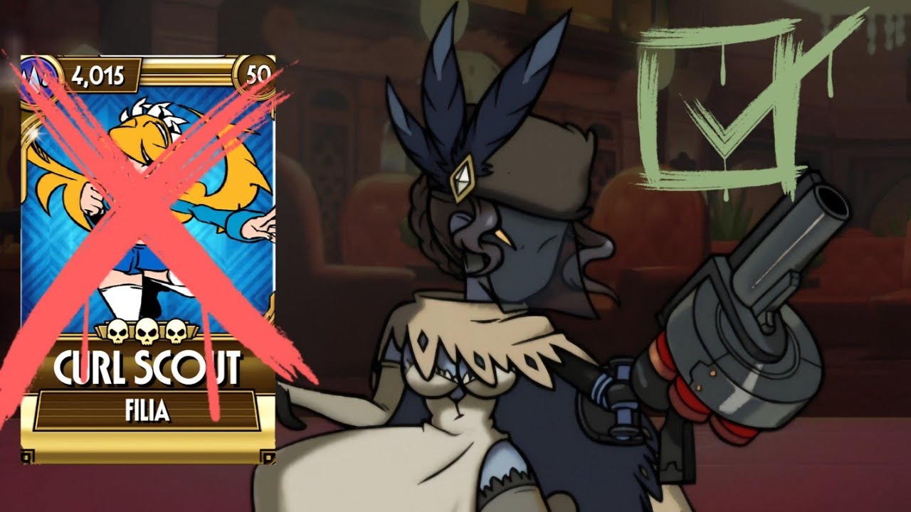 SKULLGIRLS MOBILE PARALLEL REALMS MASTER GAMEPLAY (DEFEATING THE OP FILIA)