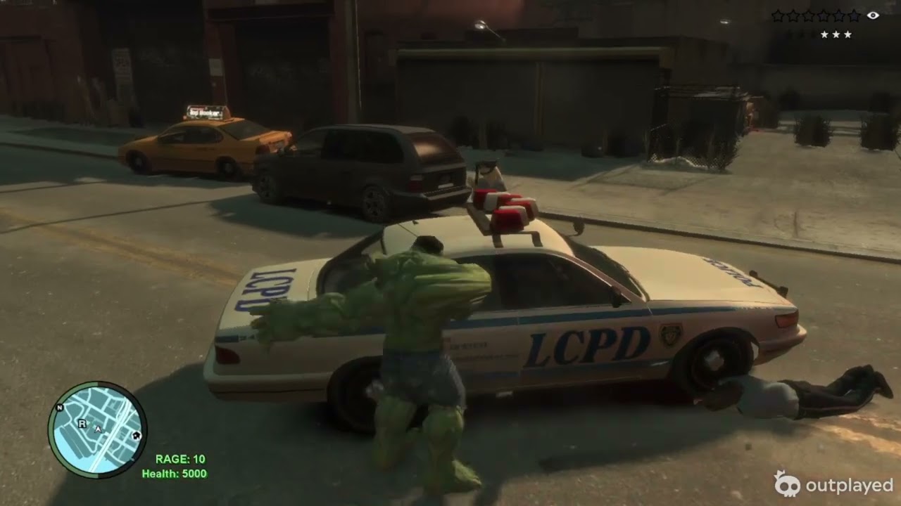 HULK SMASH! GTA IV mod