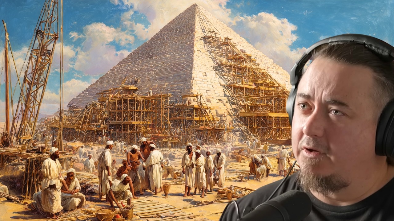How Did They Really Build the Great Pyramid? #podcast #science #history #ancient
