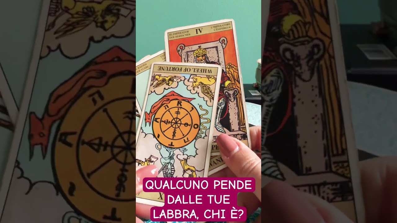QUALCUNO PENDE DALLE TUE LABBRA: CHI &Egrave; DAVVERO? #tarocchi #amore #sentimenti #video #new #viral