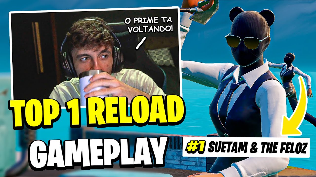 SUETAM &Eacute; CAMPE&Atilde;O DA RELOAD CUP DUO! 🏆 (Gameplay Completa)