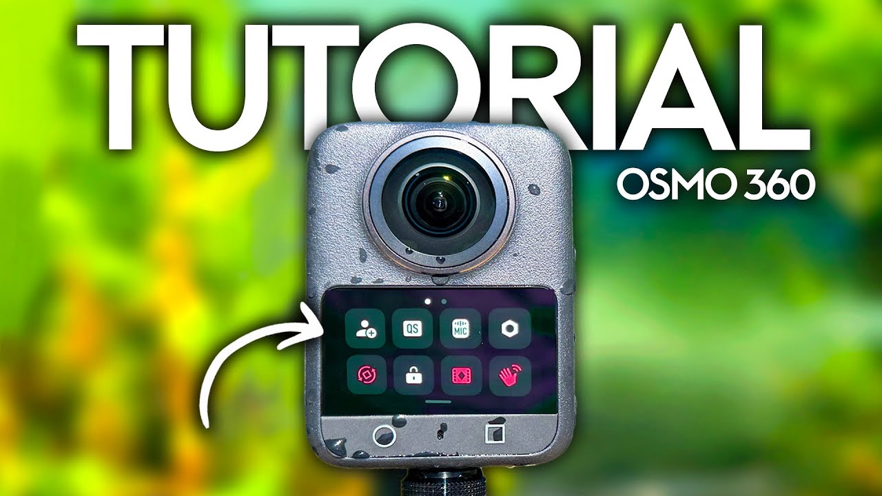 DJI Osmo 360 TUTORIAL & Guía ¡PASO a PASO!