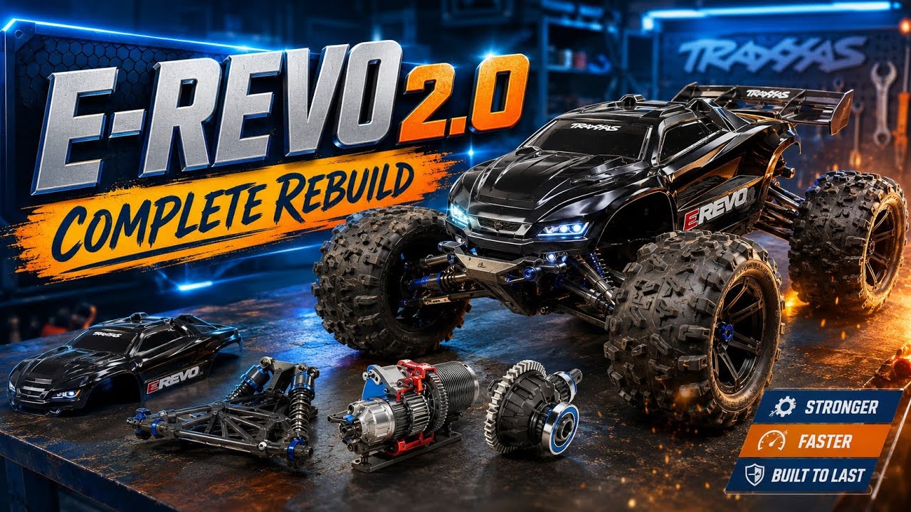 Traxxas E Revo 2.0 Complete Rebuild!