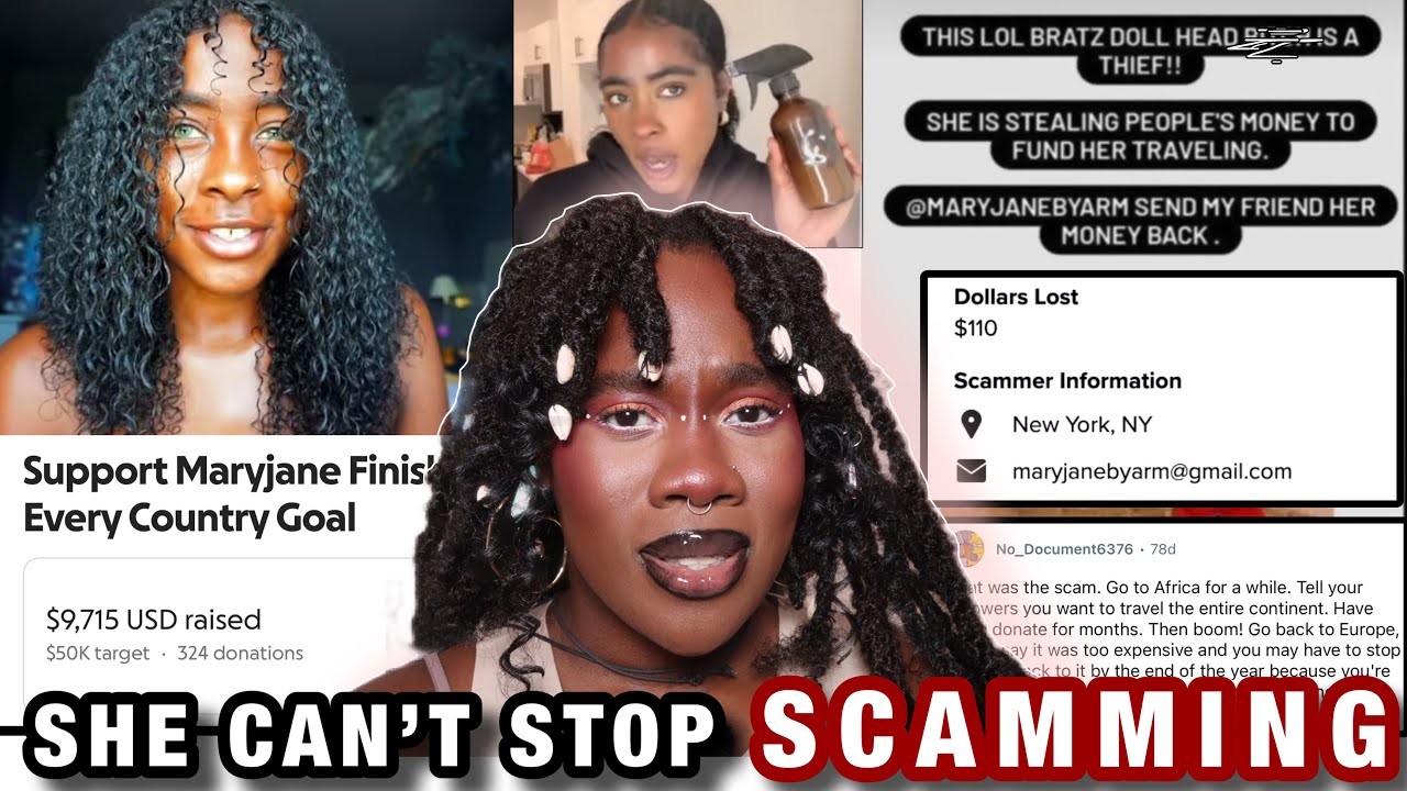 Maryjane Byram - Trust the Process? More Like Trust the PayPal Dispute - YOUTUBE&rsquo;S BIGGEST SCAMMER 