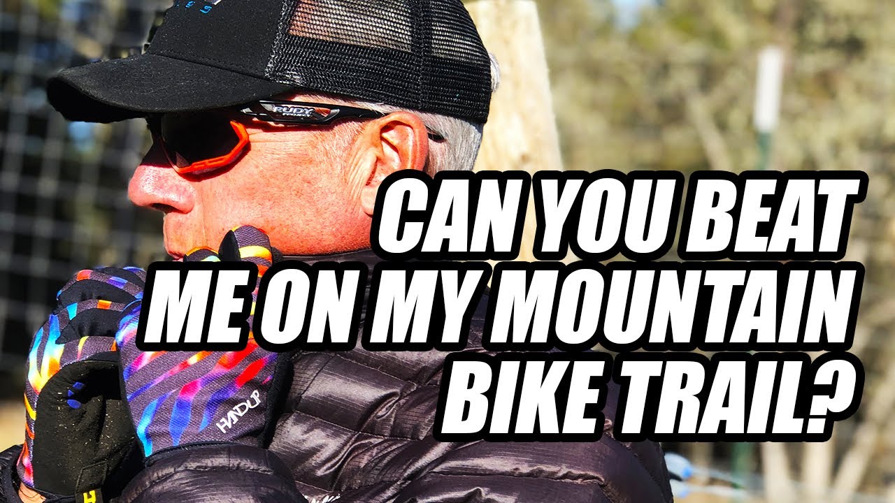 CAN YOU BEAT ME ON MY MOUNTAIN BIKE TRAIL? // ORIGINALLY INSPIRED BY SETHS BIKE HACKS