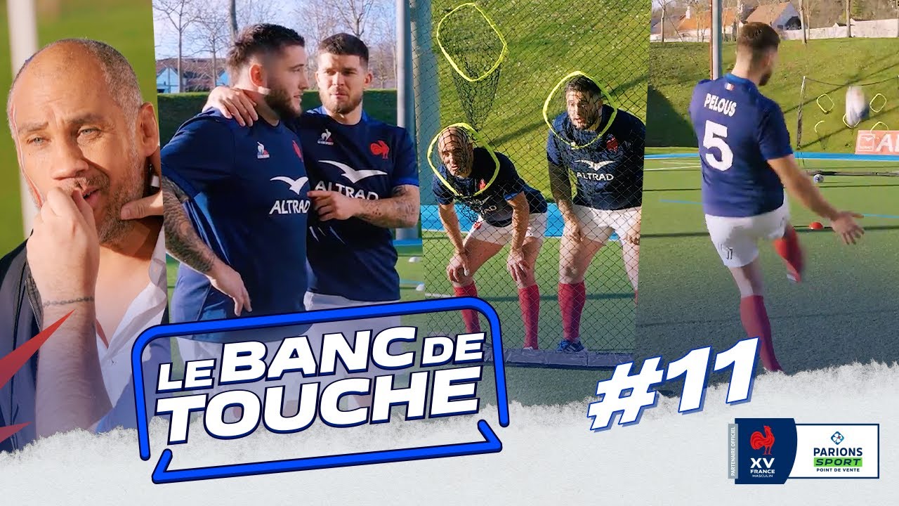 BAILLE NE FAIT PAS DE CADEAU &Agrave; LUCU ET JALIBERT SUR #LEBANCDETOUCHE (XV de France 🏉🇫🇷)