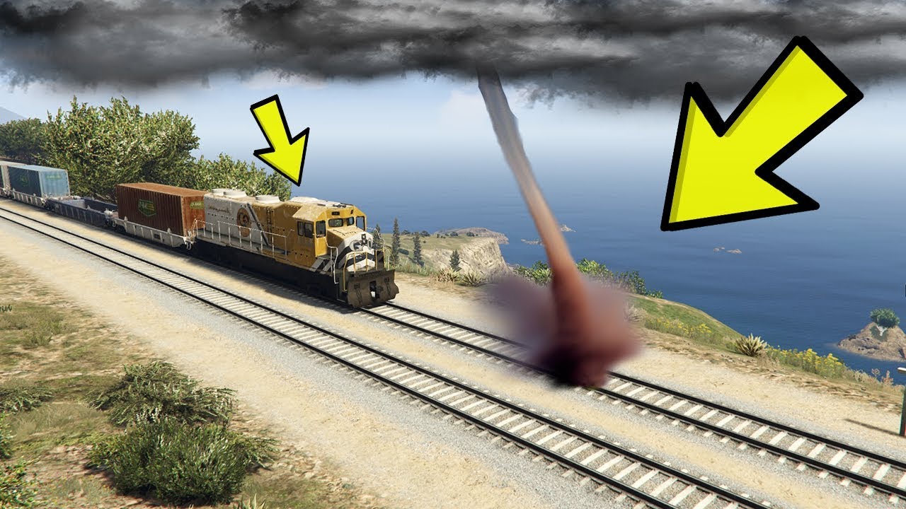 YENI B&Uuml;Y&Uuml;K HORTUM MODU TRENI DURDURABILIRMI? (GTA 5 MODS)