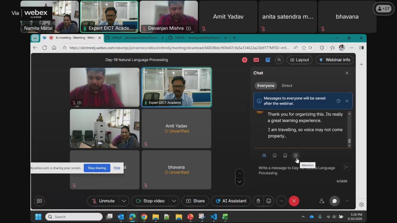 Day-10 Session-1 Natural Language Processing