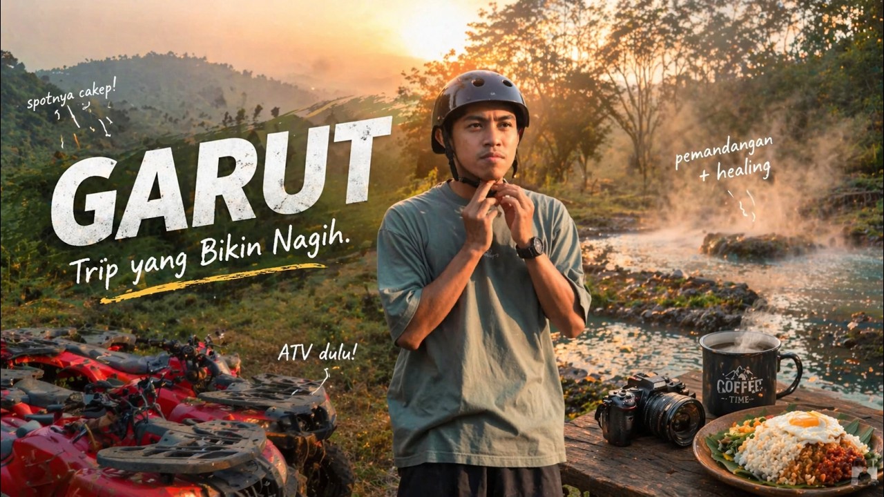 Jelajah Garut: Sarapan, ATV, Sampai Berendam Air Panas | Catatan Singgah