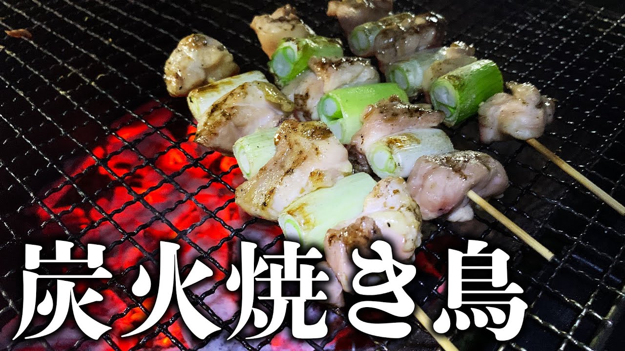 夜キャンプで絶品炭火焼き鳥を喰らう。【BOKURANO】