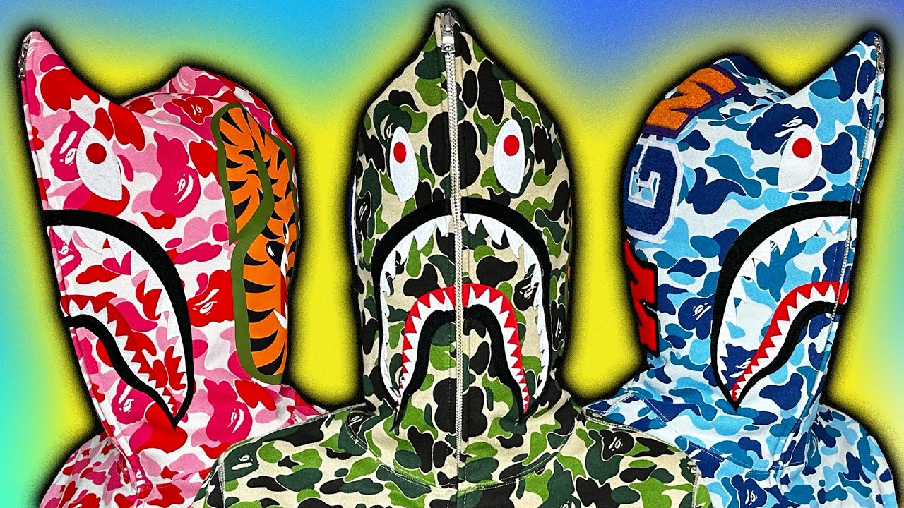 Толстовка с капюшоном BAPE, которая должна быть у каждого!