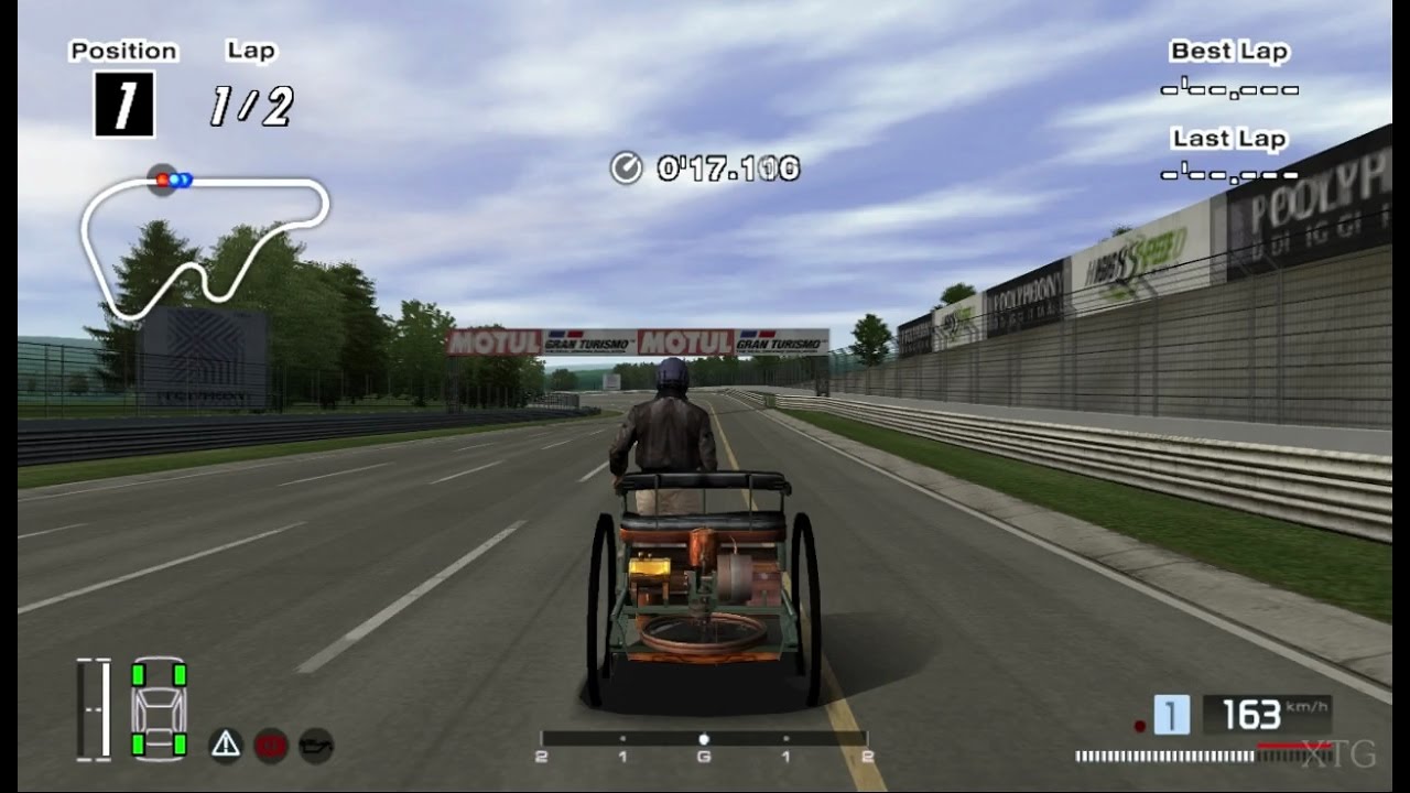 [#443] Gran Turismo 4 - Mercedes-Benz Patent Motor Wagen 1886 Hybrid PS2 Gameplay HD
