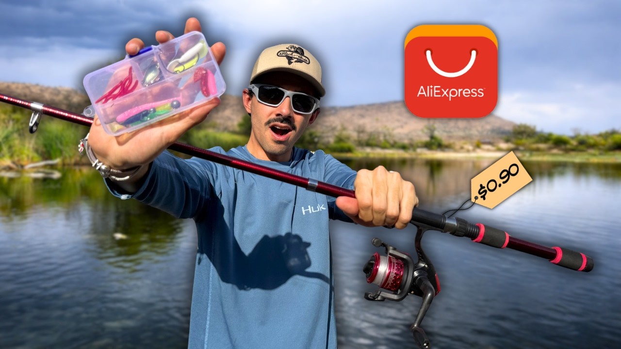 Kit de Pesca MÁS BARATO del mundo!! ¿Vale la pena? -Ali Express
