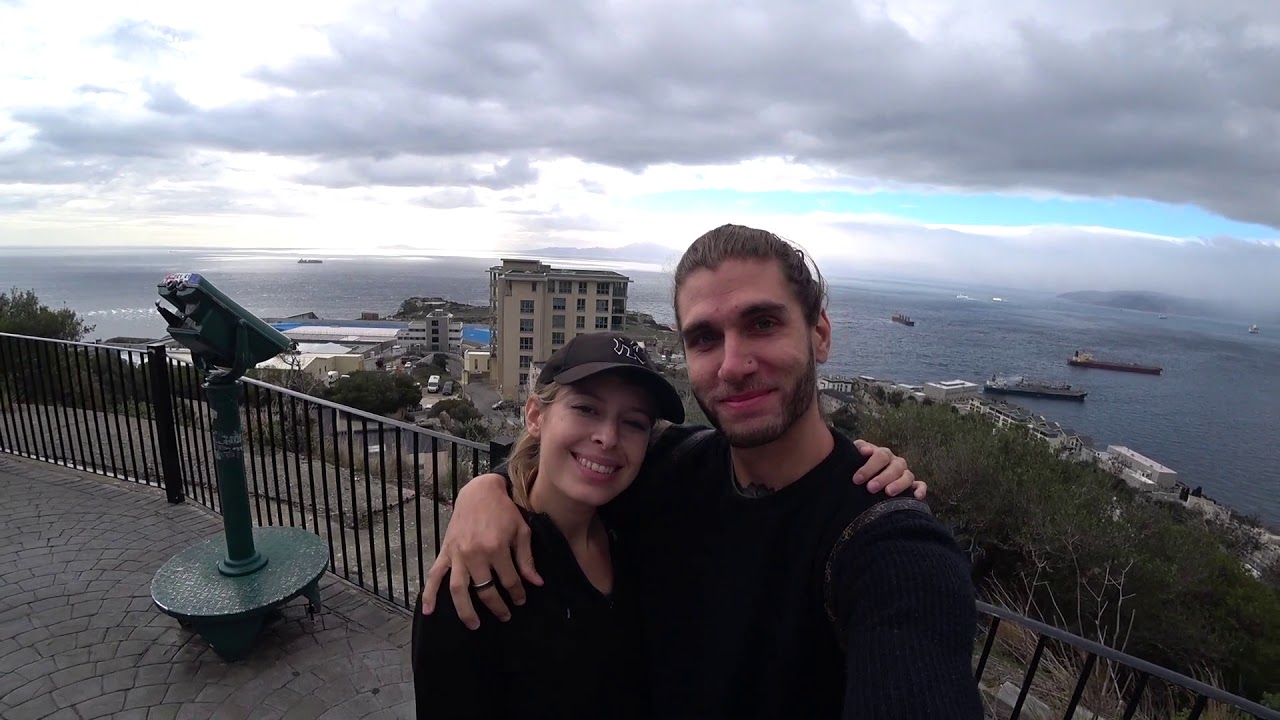 We Went On The Gibraltar TAXI TOUR Outside The Cable Car Place!