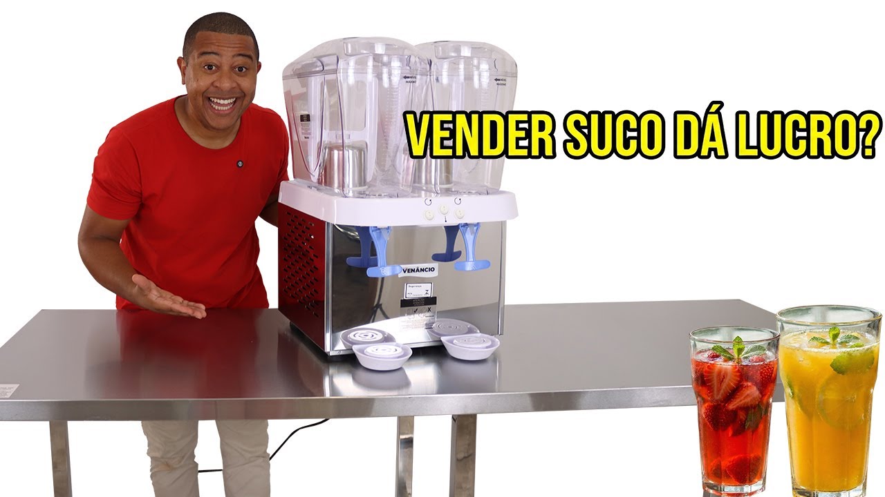Ideia de Negocio | Refresqueira Suqueira Dupla Pá 32 litros 2x16L