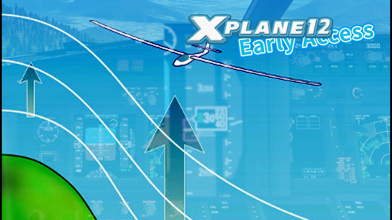 X-Plane 12, Changes in airflow according to terrain shape?