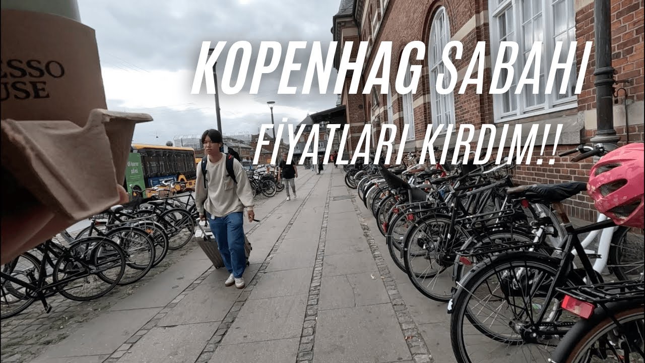 Kopenhag Sabahı | Kameramı Taktım ve Kahveye Çıktım! (Gizli Pazarlıklar)
