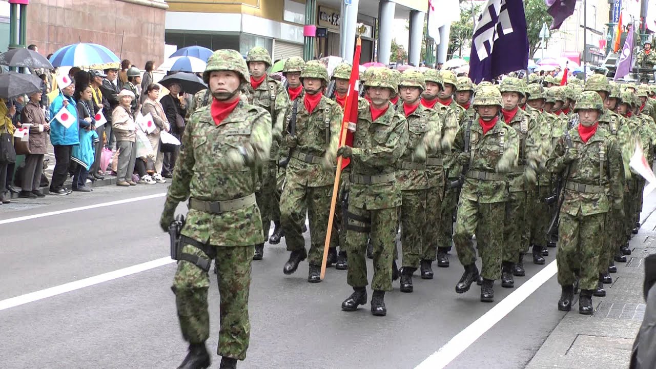 平成２３年度　自衛隊記念日　（弘前市中パレード）　フルHD