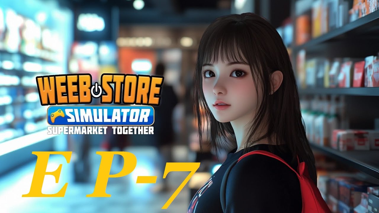 Weeb Store Simulator Supermarket Together 2025 PS5 🎮 EP-7
