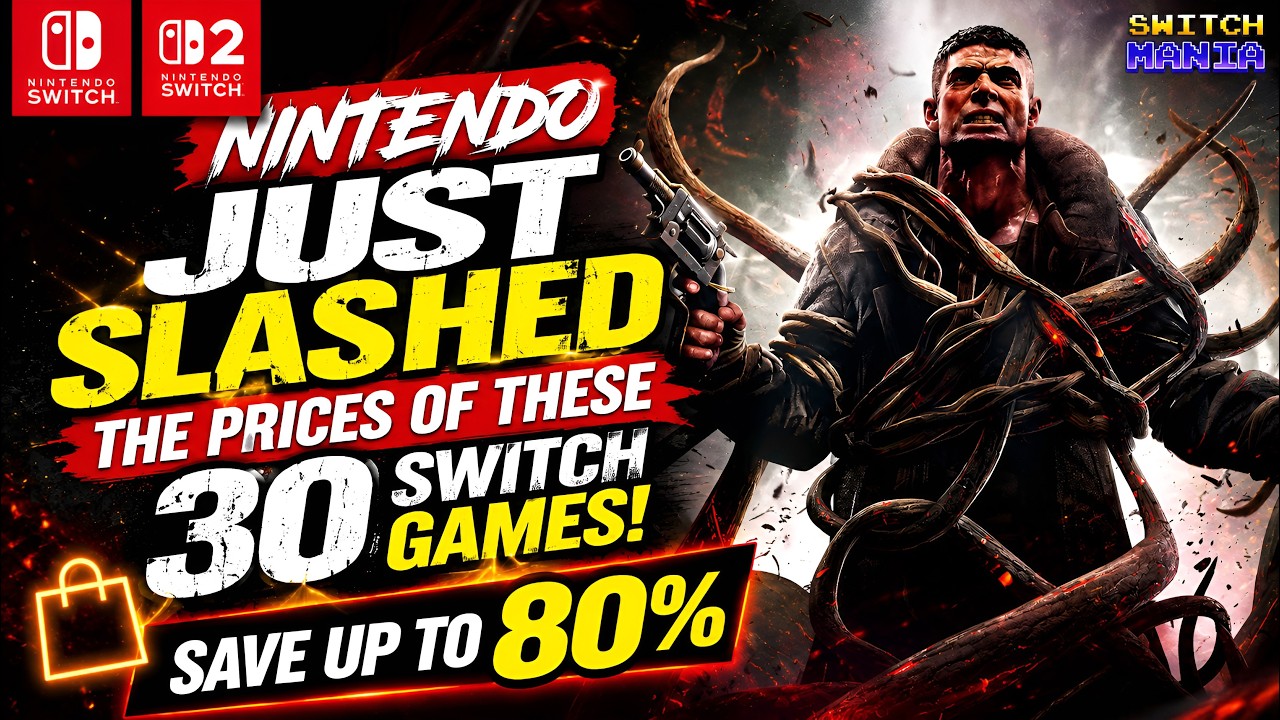 Nintendo Just Slashed the Prices of These 30 Switch Games!