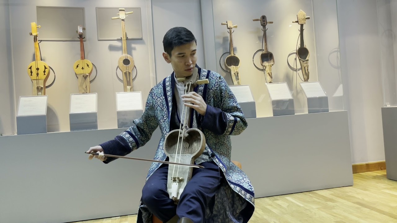 Kazakh Kobyz.  The sounds of the steppes