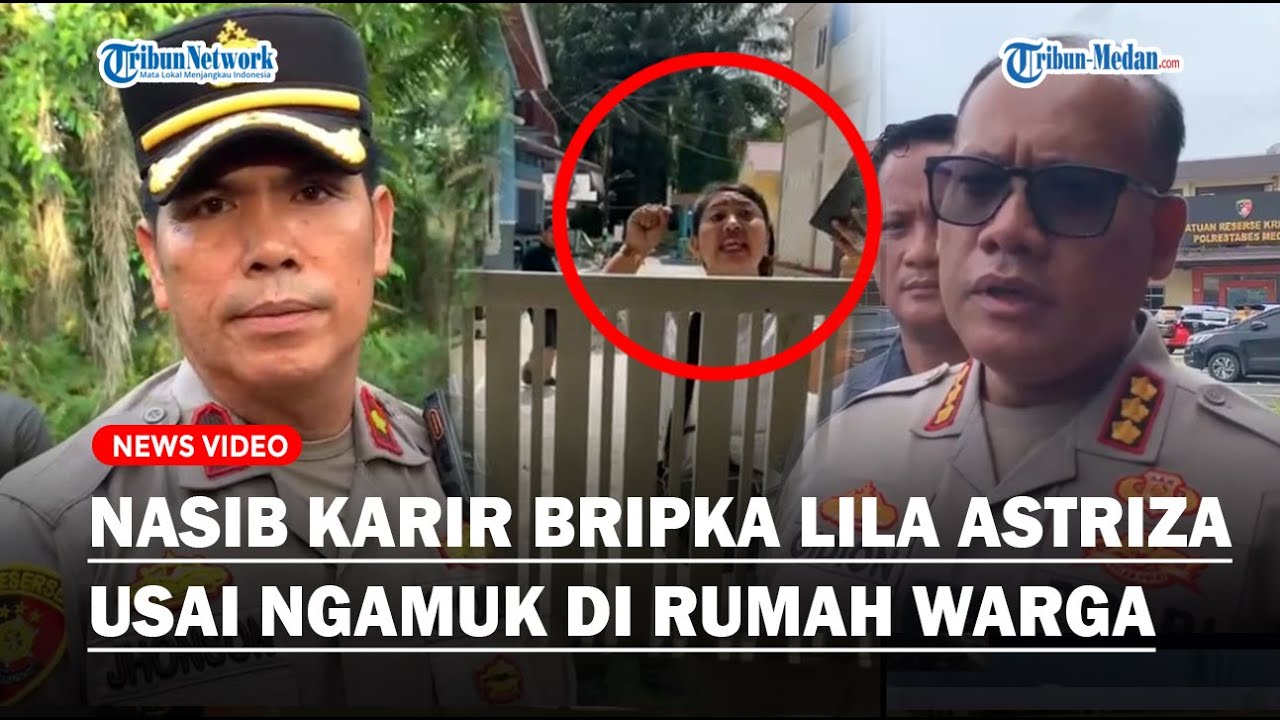 Bripka Lila Astriza Ngamuk-ngamuk di Rumah Warga Rupanya Personel Polsek Medan Tembung