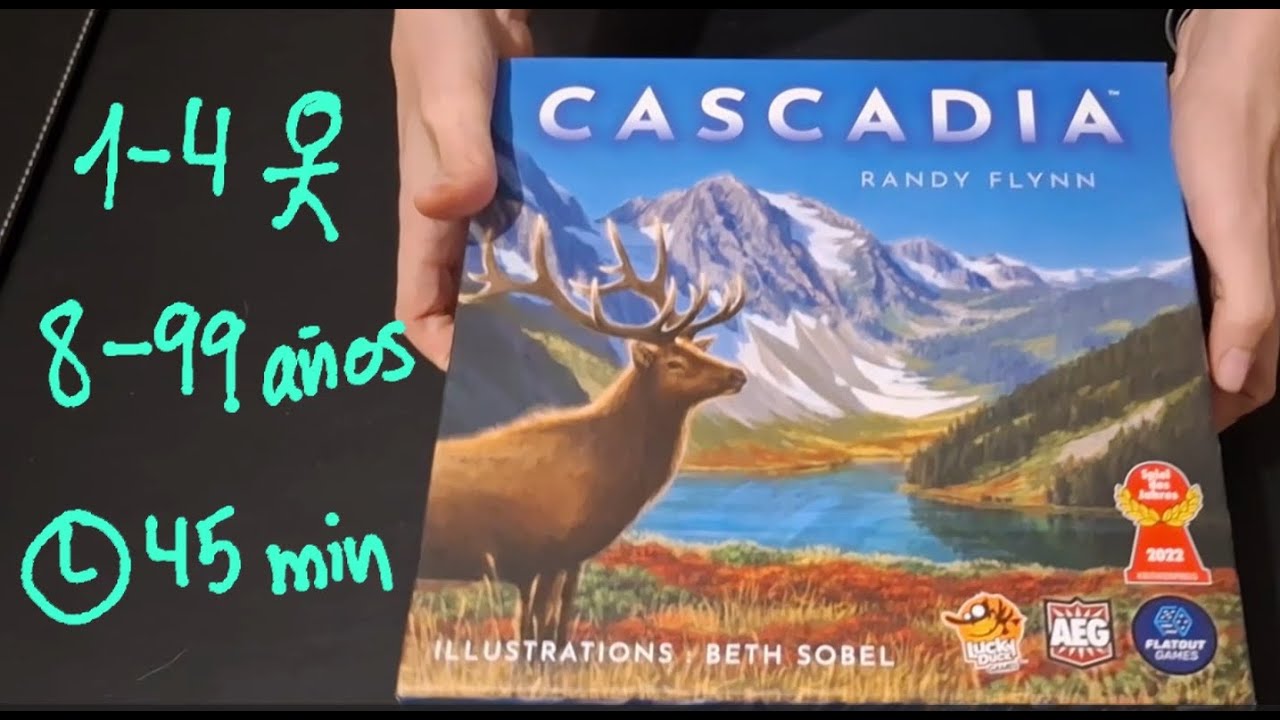 Cómo jugar a Cascadia explicado en 6 minutos