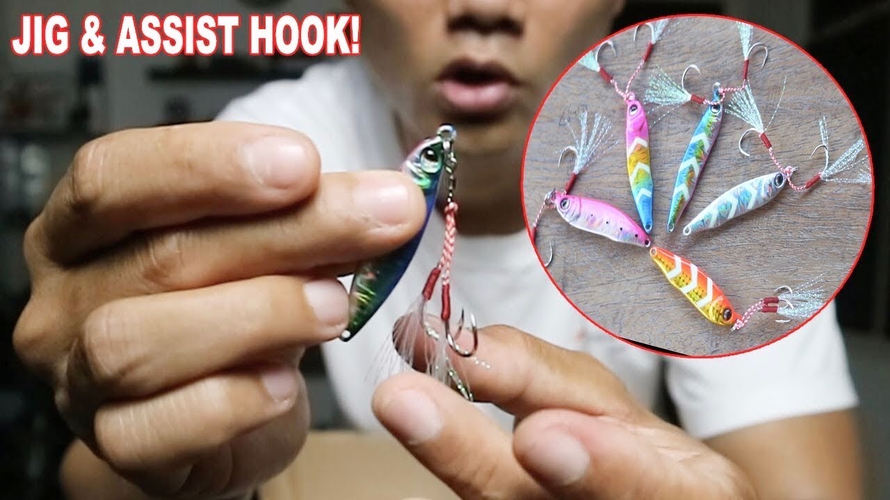 METAL JIG UNTUK CASTING DAN CARA MENGIKAT ASSIST HOOK YG BENAR!