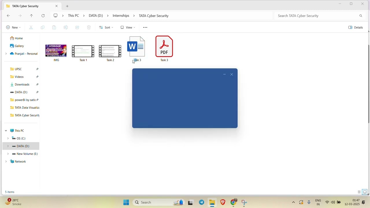 Tata Micro Internship - Cyber Security Analyst (Task 3)