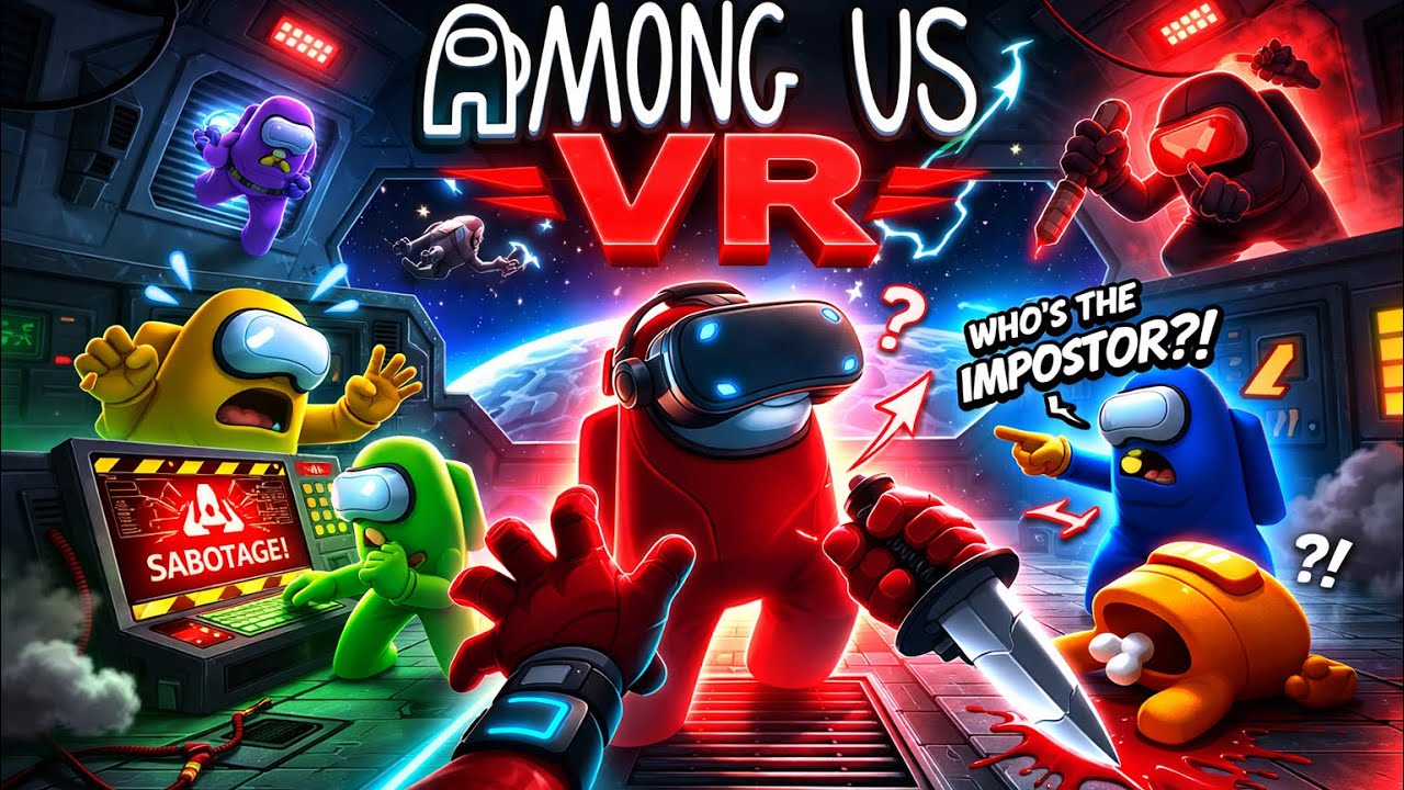 Live playing among us vr