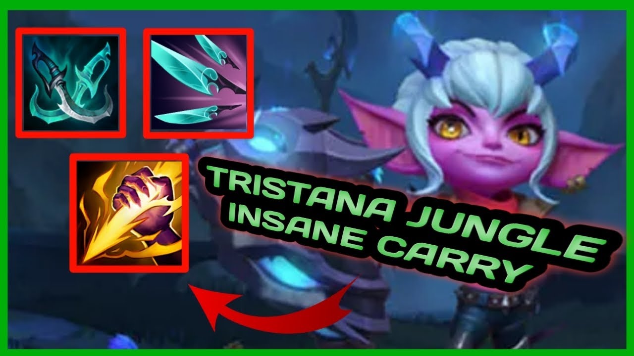 WILD RIFT TRISTANA JUNGLE GAMEPLAY TRISTANA JUNGLE IS INSANE CARRY RANKED S11