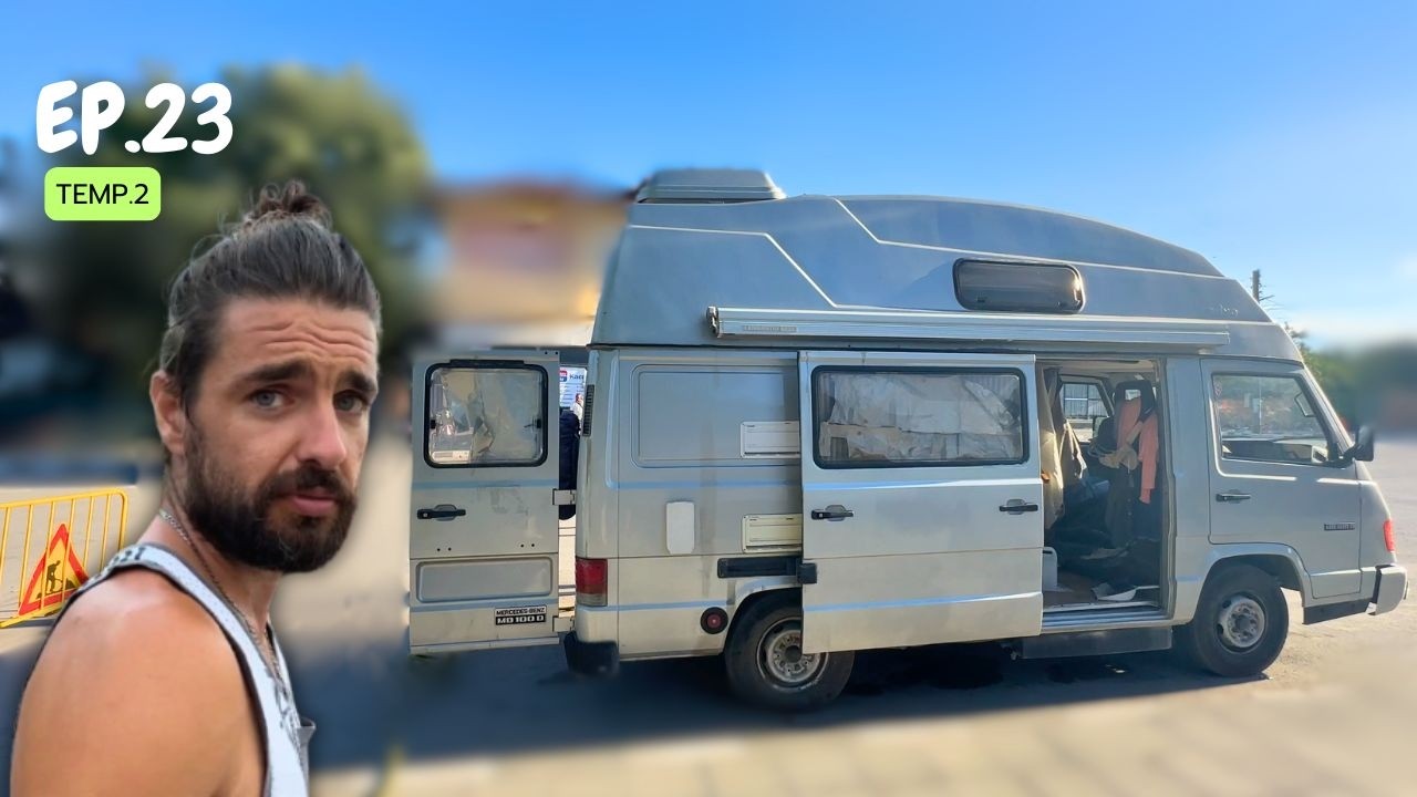 PIOR DIA DA VIAGEM... batemos...Recusam-se a arranjar a carrinha...