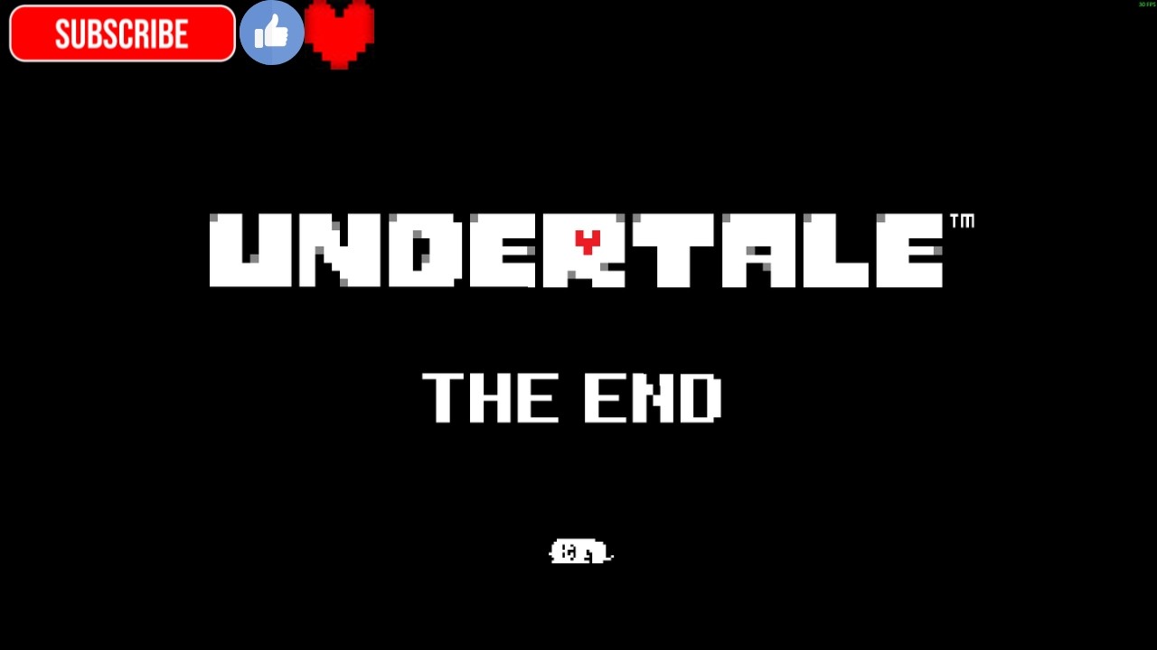 the best ending to a video game EVER!! (I cried) | Undertale True Pacifist