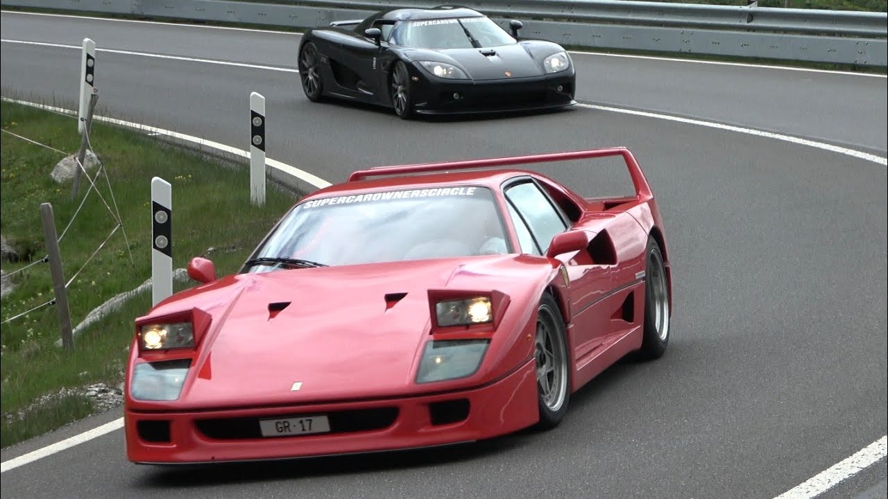Supercar Owners Circle Classic on the Swiss Mountain Roads in Andermatt